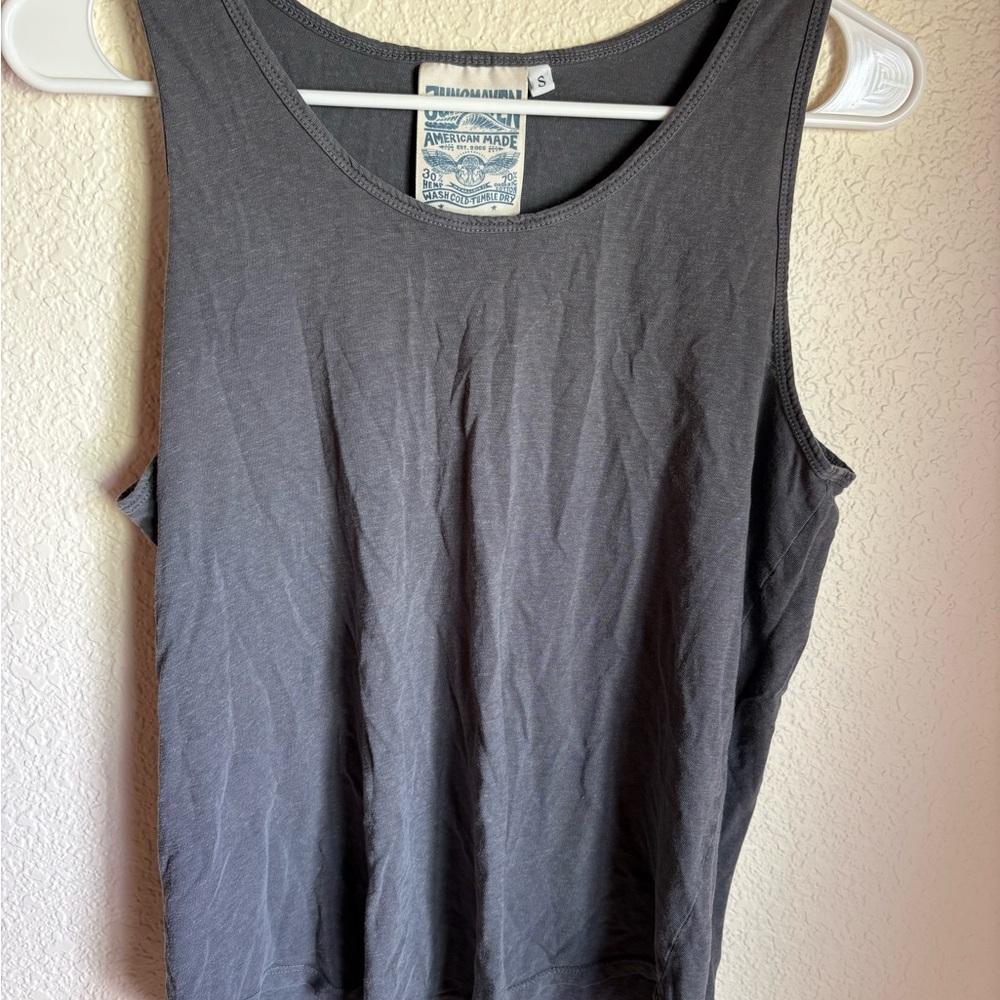 Jungmaven Truro Dark Gray Tank Top